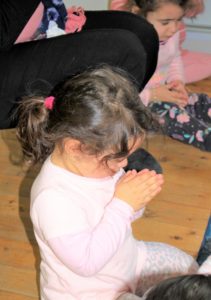 Beverly Montessori child praying