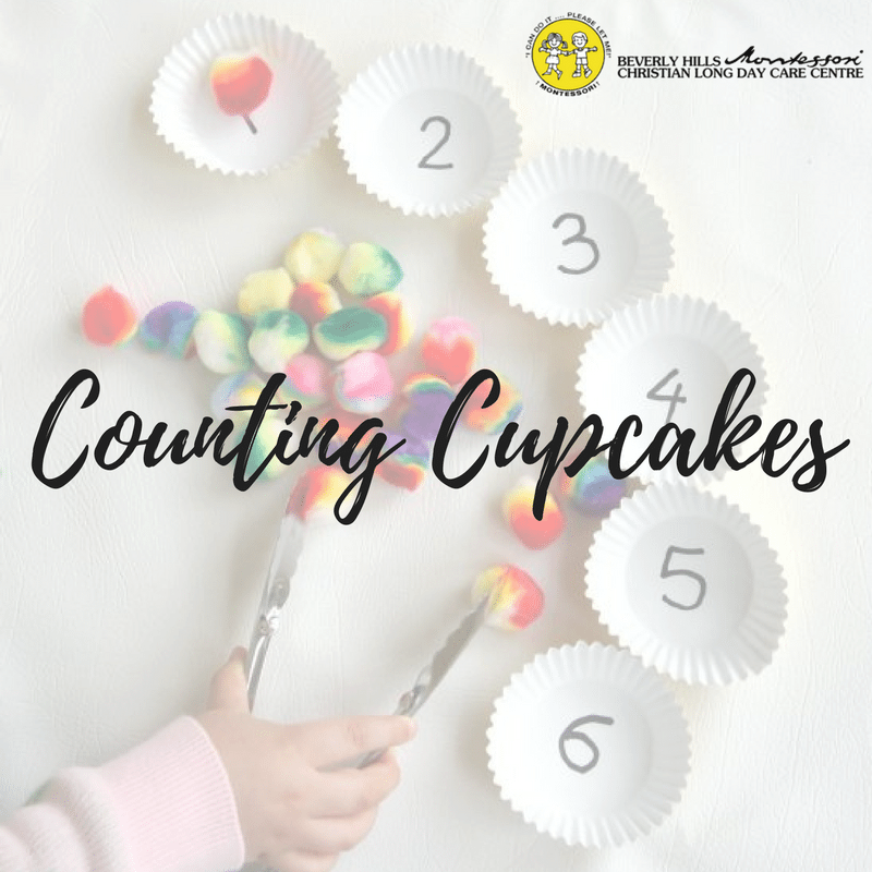 You are currently viewing Montessori DIY: Cupcake Counting