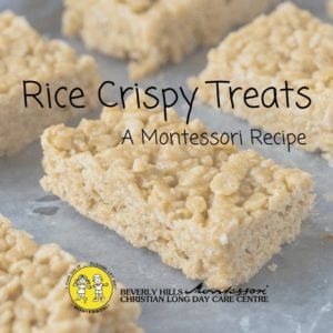 Read more about the article Rice Crispy Treats – a Montessori Recipe